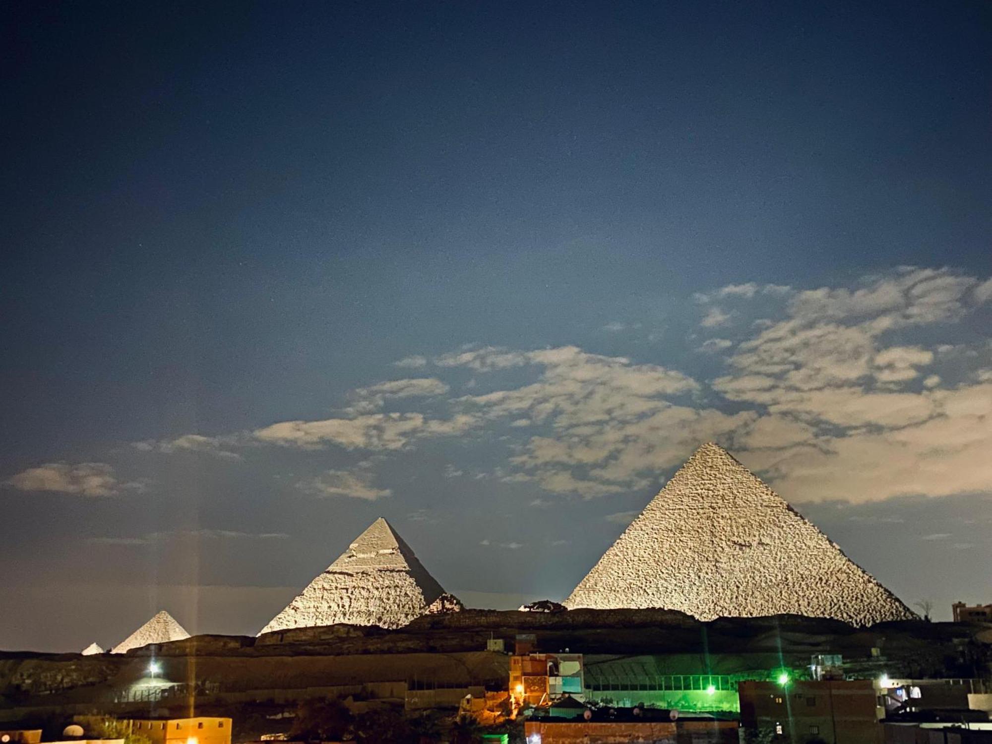Isis Pyramids View Inn Kafret el-Gabal Екстериор снимка